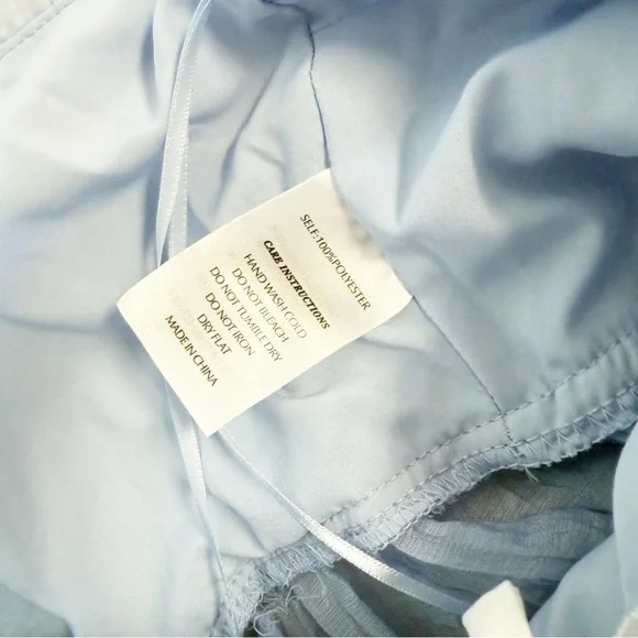 12th Tribe Light Blue Maxi Skirt - Picture 12 of 15